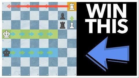 Instructive Rook Endgame! ♖ Cool Chess Puzzle ♝ Improve Your Chess