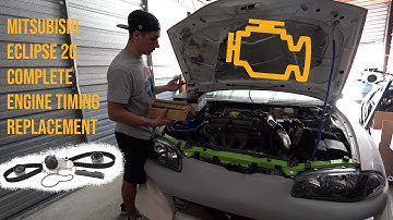 Mitsubishi Eclipse 2G 1995-1999 420A Timing replacement/Vezérlés csere