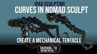 NOMAD SCULPT – How to use the Curve Tool