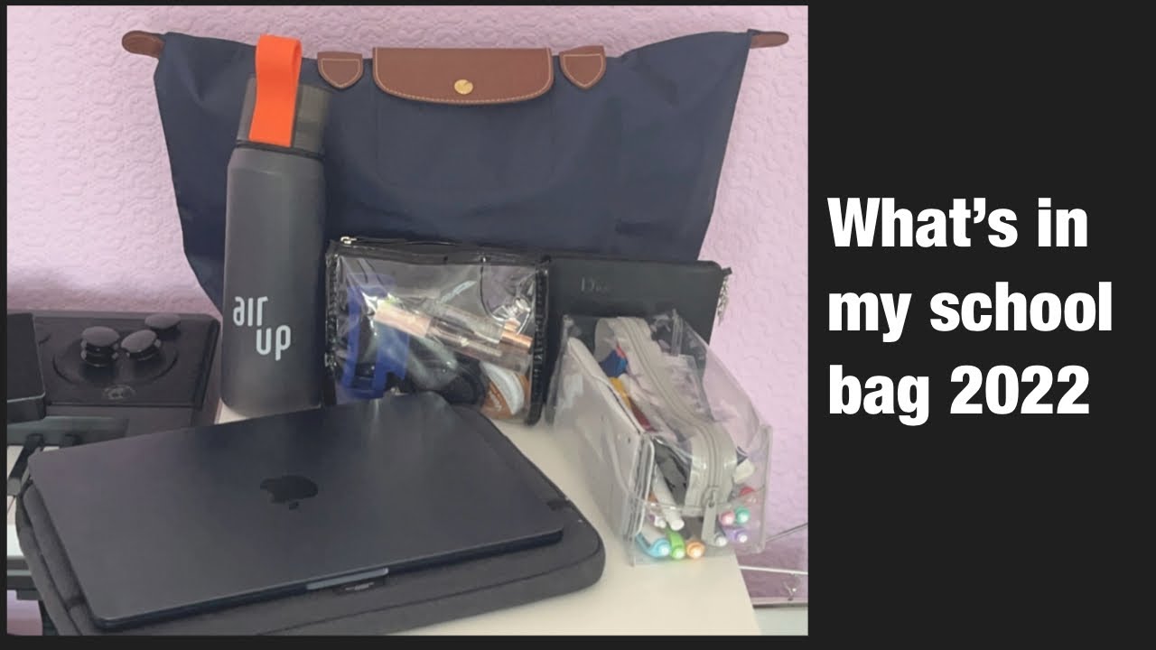 What’s in my school bag 2022! - YouTube