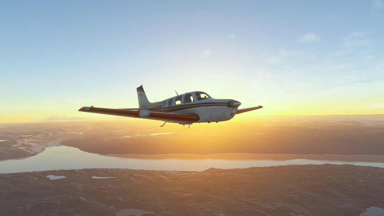 [MSFS 2024] Full VR Flight with the Bonanza Professional | Greenland | Meta Quest 3 VR RTX 4080S