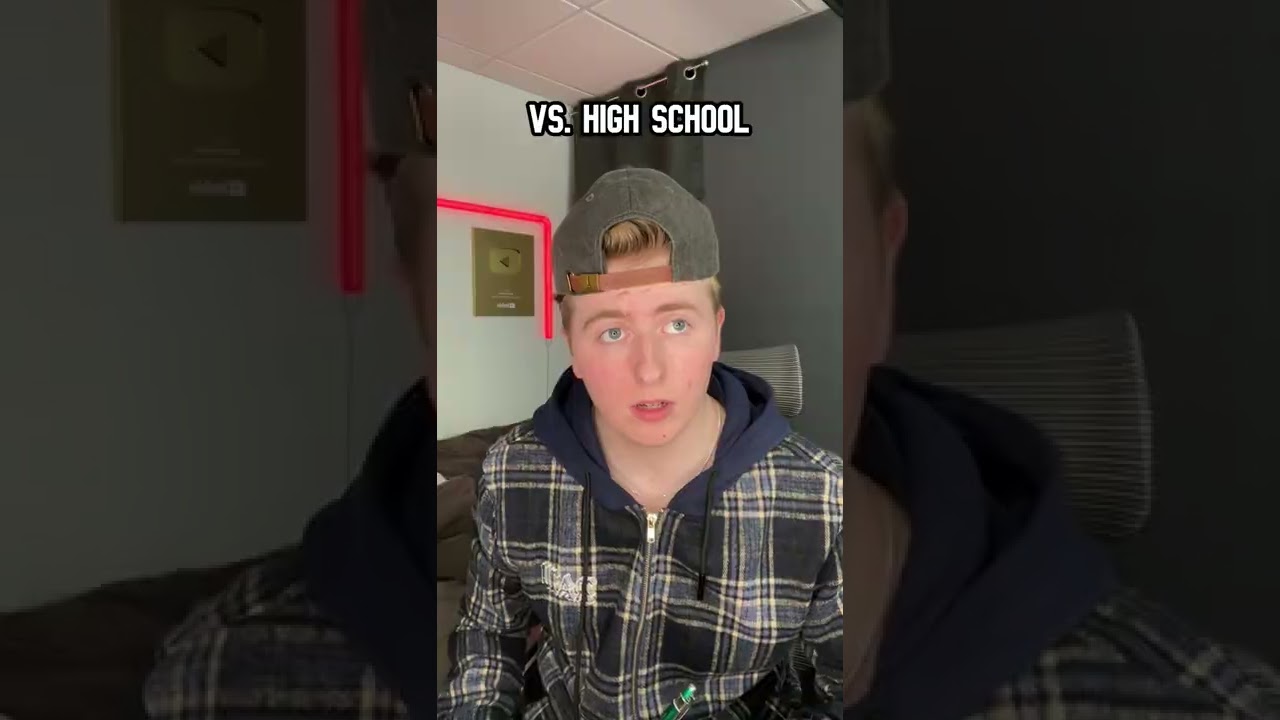 When You Were In Elementary School Vs. High School 