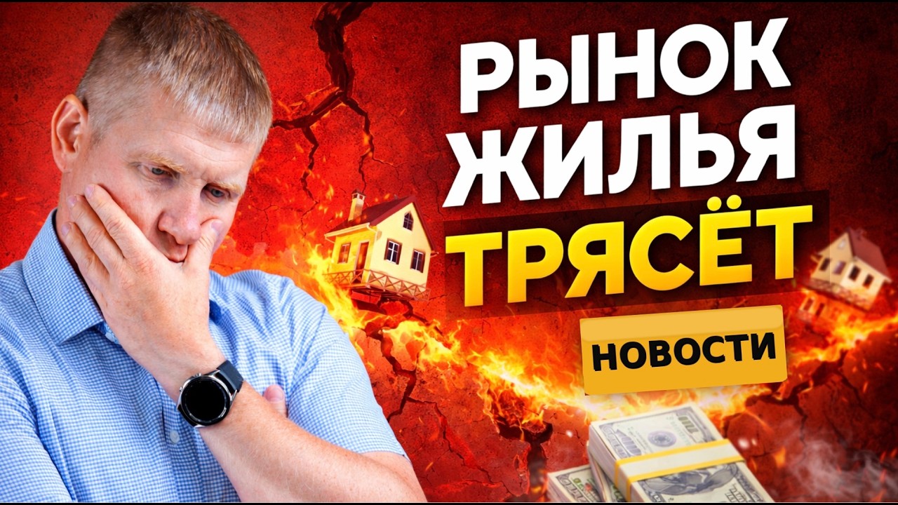 РЫНОК ЖИЛЬЯ ТРЯСЁТ: ставка вниз, ипотеку крутят, что будет с ценами в 2026