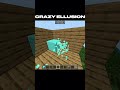 CRAZY ELLUSION #funny #memes #minecraft #minecraftsurvivalseriesepisode1