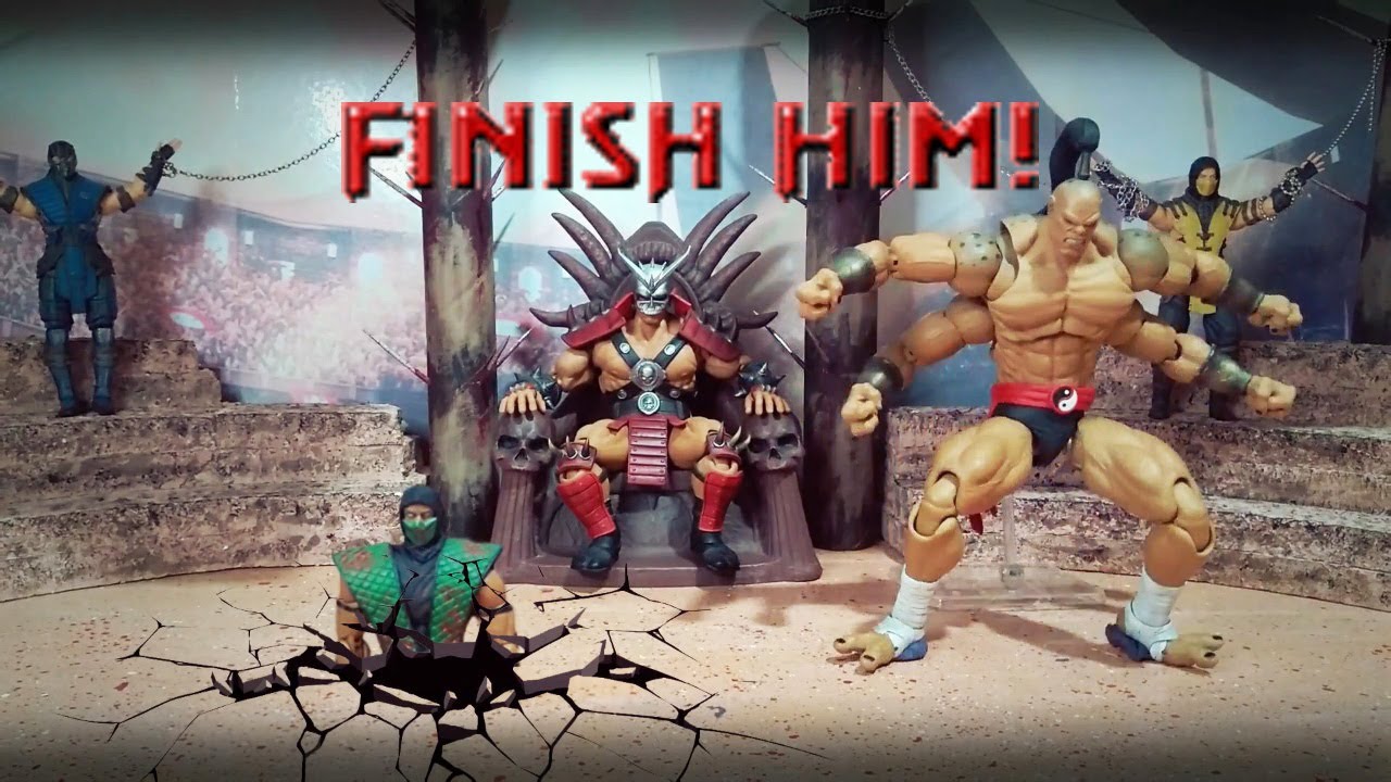 Mortal Kombat Round 3 Finish him Gumbo Man Vs Alligator Essa é a bata