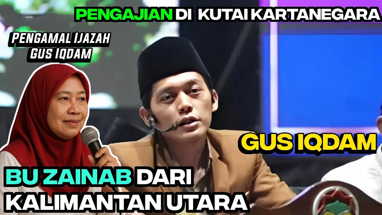 PENGAJIAN GUS IQDAM DI KUTAI KARTANEGARA, KALTIM