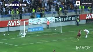 Nefçi Bakü 0-1 Beşiktaş Abubakar Gol