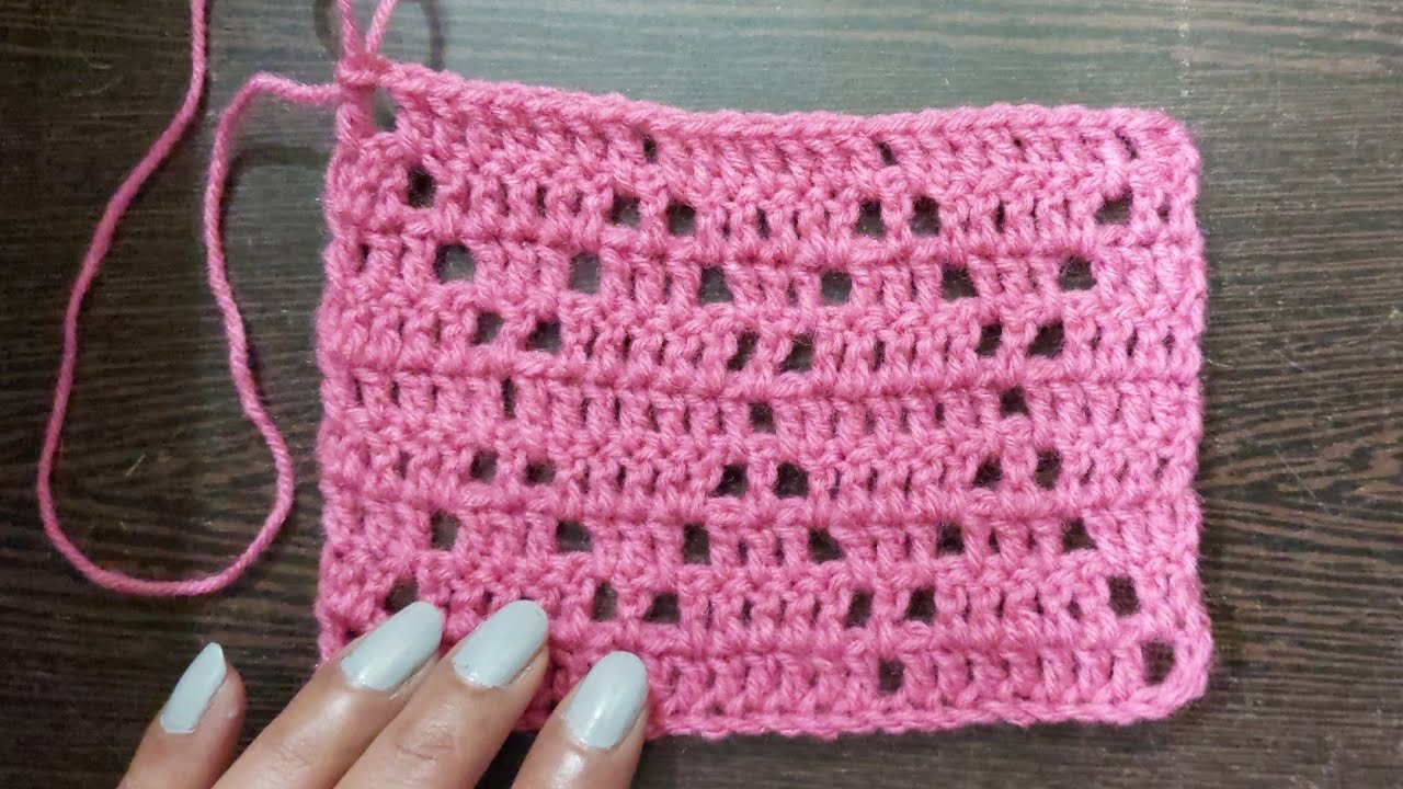 crochet diamond pattern🥰 - YouTube