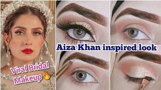 Aiza Khan inspired New Viral Makeup tutorial| Step By step complete makeup with affordable products| screenshot 5