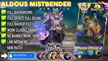 Script Aldous Mistbenders - Mistbenders Aldous No: Password |Full Effect Voice | Patch Terbaru