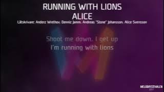Alice - 'Running With Lions'