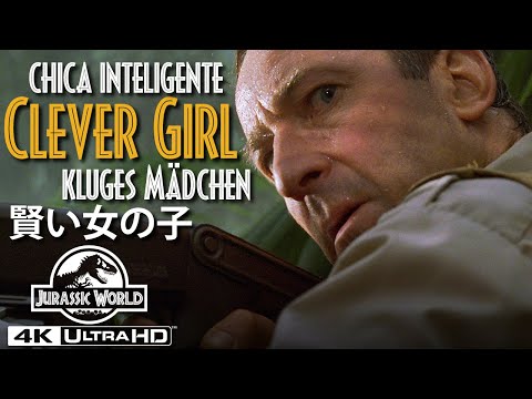 名シーン特集 |『ジュラシック・パーク』象徴的なセリフを5言語でご紹介(4K HDR）