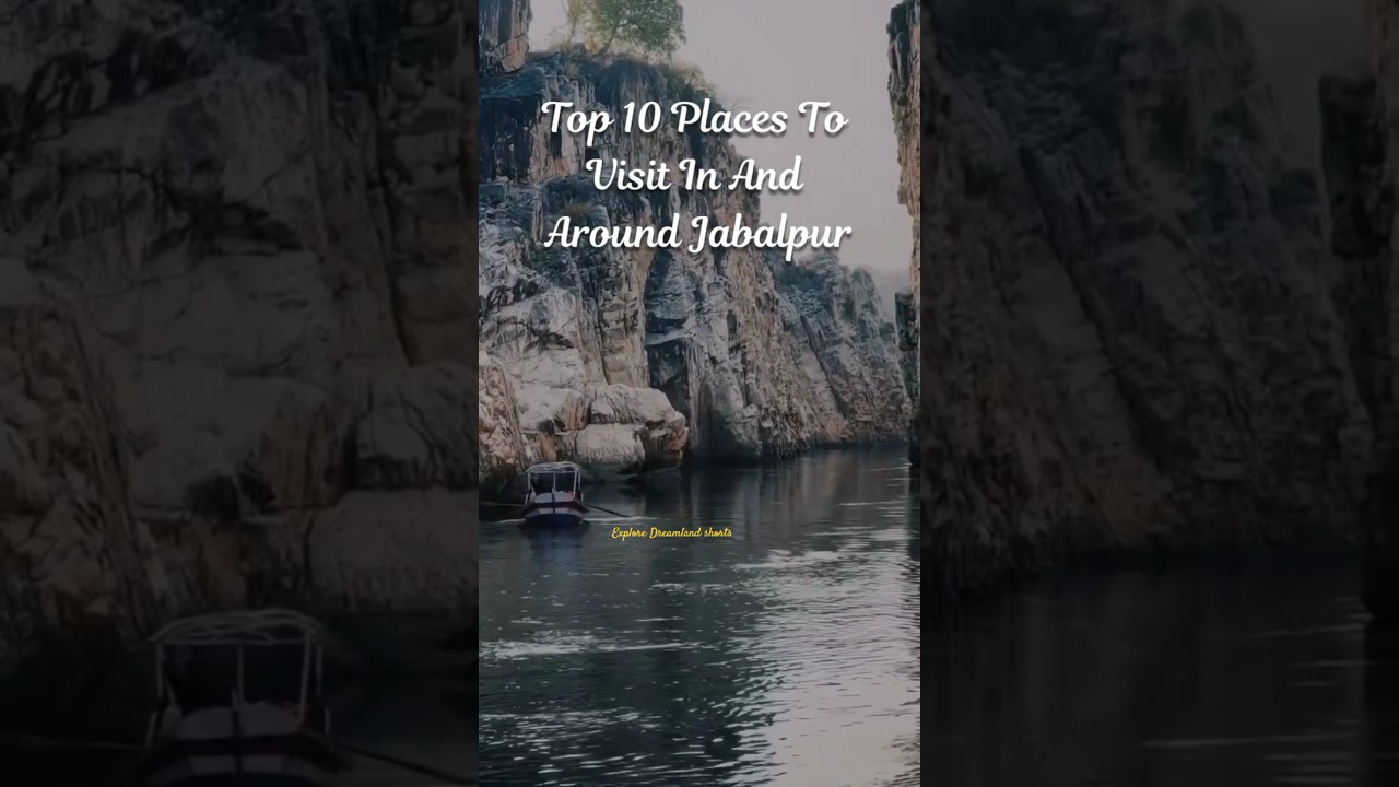 Top 10 Places to visit in jabalpur #new #trending #youtubeshorts #shorts