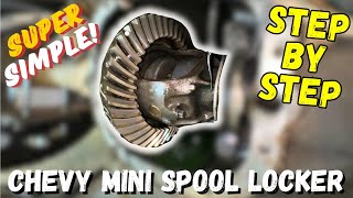 How to install Chevy Mini Spool Locker for S10. Easier than you think!!
