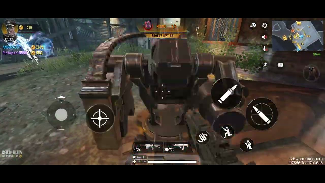 COD: Zombie Mode multiplayer gameplay, Android gaming, Mobile Gaming.