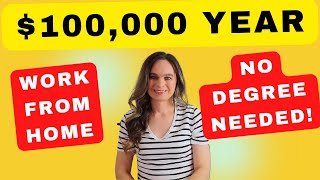 $65,000 To $100,000 Year Work From Home Job With No Degree Needed Customer Operations Usa