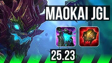 MAOKAI vs DARIUS (JGL) | 7/0/15 | EUW Master | 25.23