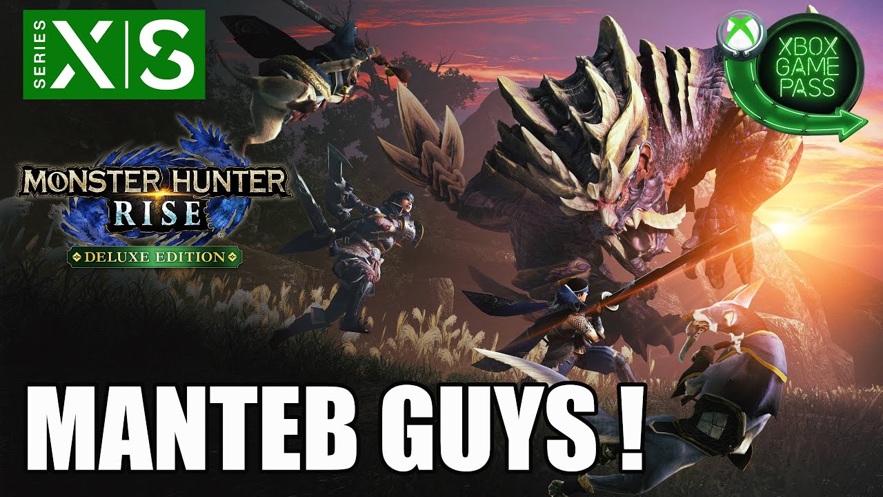 Day One Monster Hunter Rise Gameplay Xbox Series S 60 FPS Game Pass 