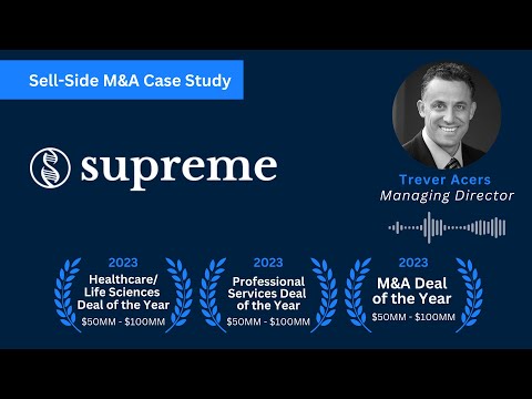 Capa de Selling A Business: Supreme Optimization