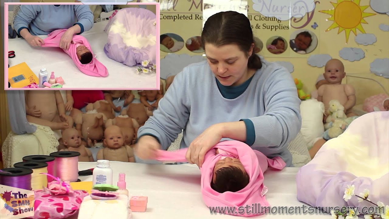 Reborn baby girl Kellie has her box packing - The SMN Show 