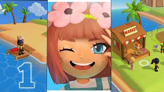 Stranded Island gameplay walkthrough part 1 (Android/iOS)| stranded Island game|