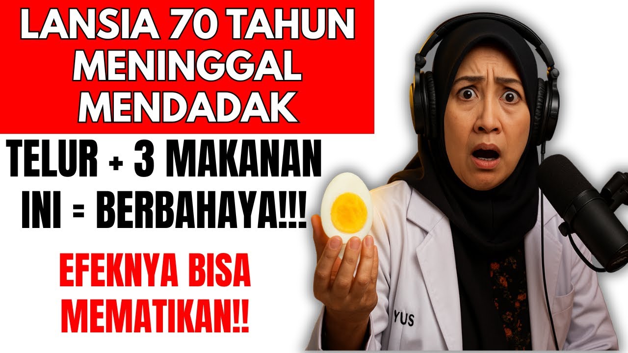 STOP! Jangan Campur Telur dengan 3 Makanan Ini – Efeknya Bisa FATAL untuk Lansia!