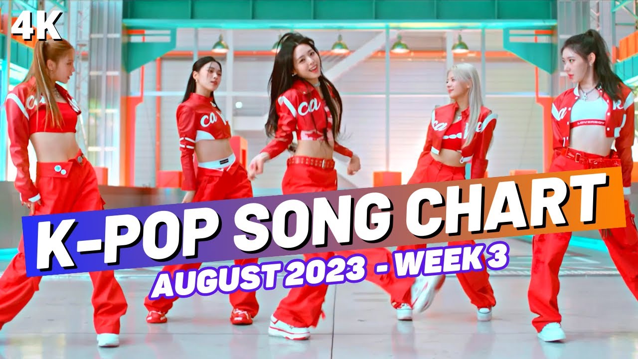 TOP 100) K-POP SONG CHART | AUGUST 2023 (WEEK 3) - YouTube