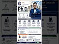 #PHD ADMISSION NOTIFICATION-2026-27#OPJU#O.P JINDAL UNIVERSITY RAIGARH C.G#STUDENTS#VIRAL#TRENDSHORT