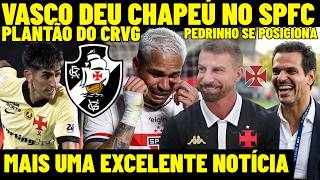 Vasco News Flash! More great news! CRVG outsmarted São Paulo! Pedrinho speaks out!
