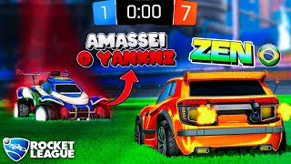 O DIA QUE O YANXNZ FOI VINGADO PELO ZEN BRASILEIRO NUM DUELO DO ROCKET LEAGUE...