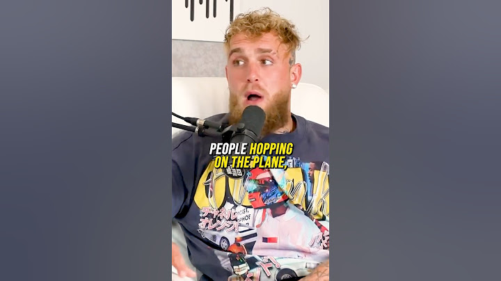 Jake Paul On Private vs  Commercial Flights!