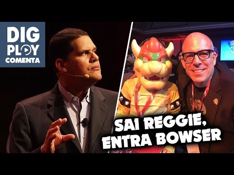 Vídeo: Reggie Fils-Aime Se Aposentando Da Nintendo, Será Substituído Por Bowser