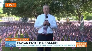 FLAGS FOR THE FALLEN FOR MEMORIAL DAY