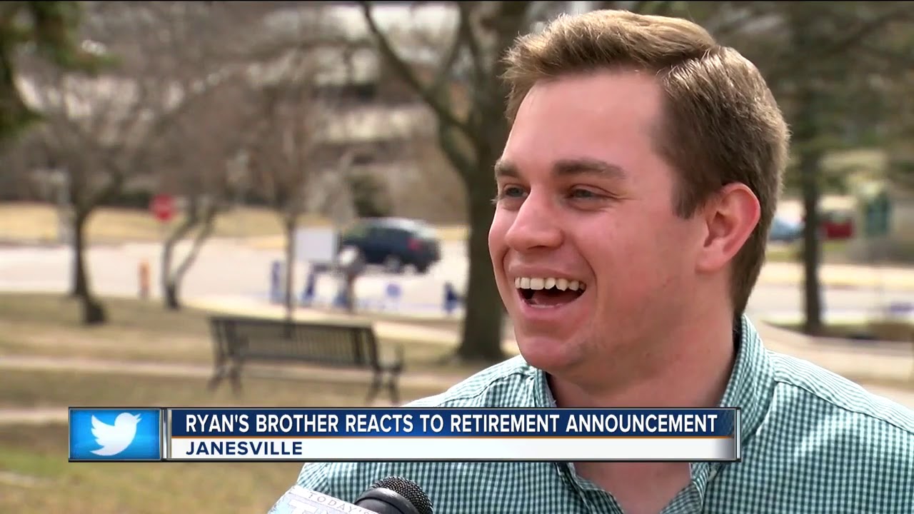 Paul Ryan's brother reacts to retirement announcement YouTube