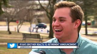 Paul Ryan's brother reacts to retirement announcement