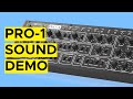 Behringer pro1 sound demo no talking