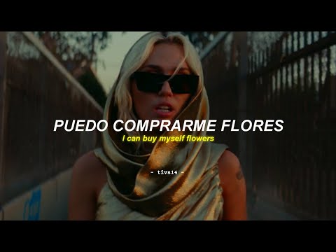 Miley Cyrus - Flowers || Sub. Español Lyrics