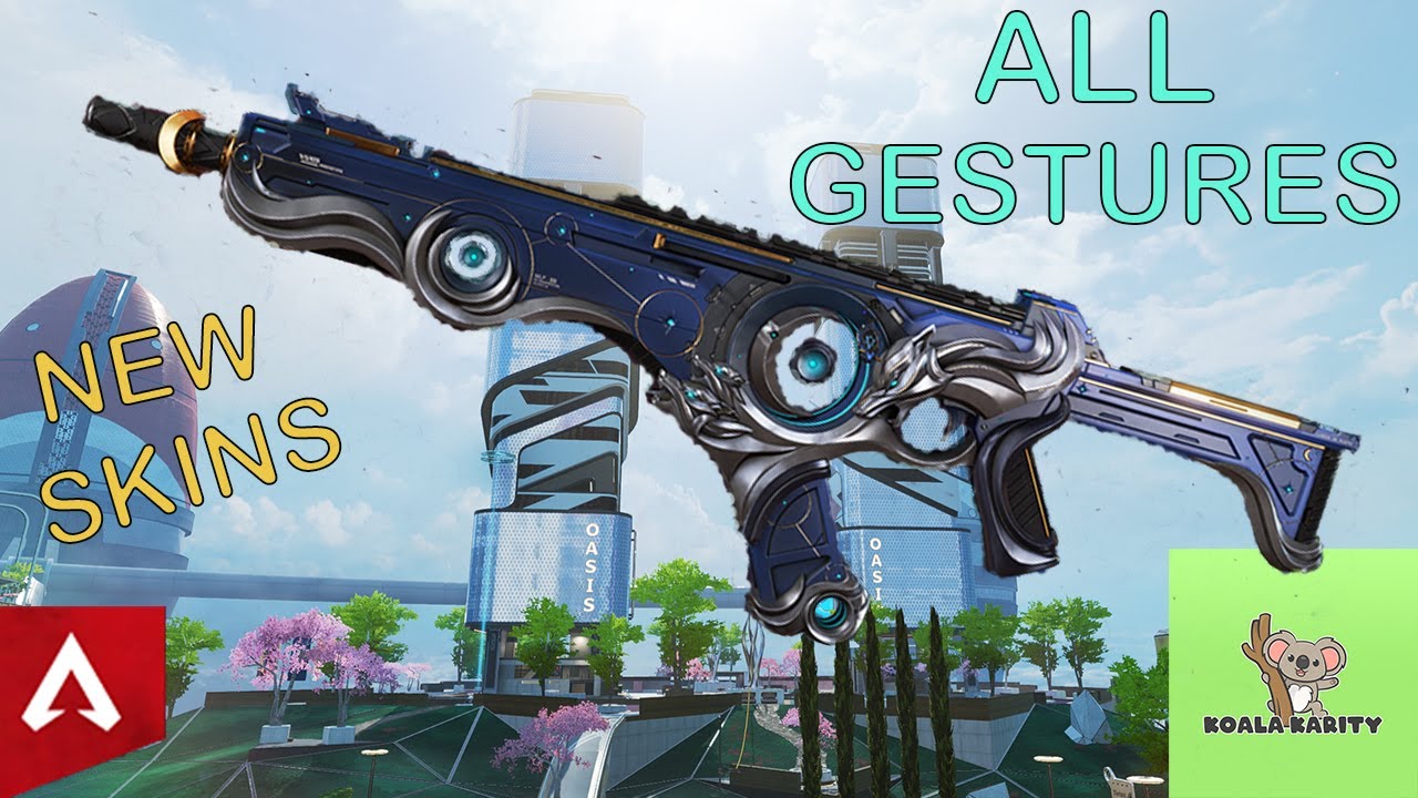 New Legendary Skin for the R-301 (Lunar Fury), All Gestures. [Apex ...