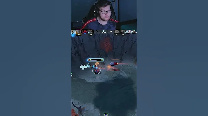 THE STUPIDEST DEATH OF QOJQVA!😱😱😱 #dota2 #shorts #qojqva