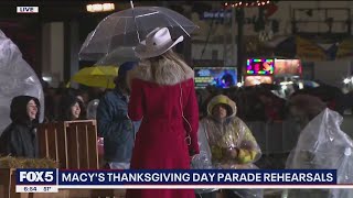 Macys Thanksgiving Day Parade Rehearsals