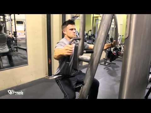 Machine Shoulder Press Seated Reverse Fly Superset ~ Fighter Workout 4