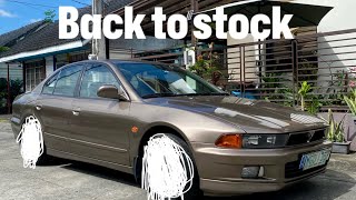 Replacing the stock wheels in my 8th gen Galant