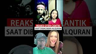 REAKSI OTEN CANTIK SAAT DIBACAKAN AYAT ALQURAN #mualaf #muallaf #islamvskristen