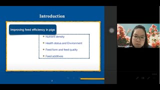 EBN webinar: Improving feed efficiency in pigs
