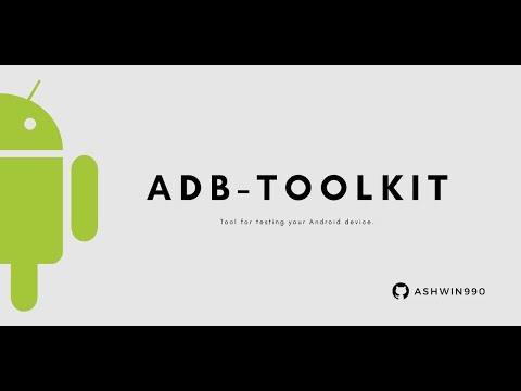 ADB Toolkit – Tool for testing your Android device #android #cybersecurity #ethicalhacking #hacker