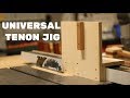 Universal Tenon Jig || DIY Mallet Handle Jig