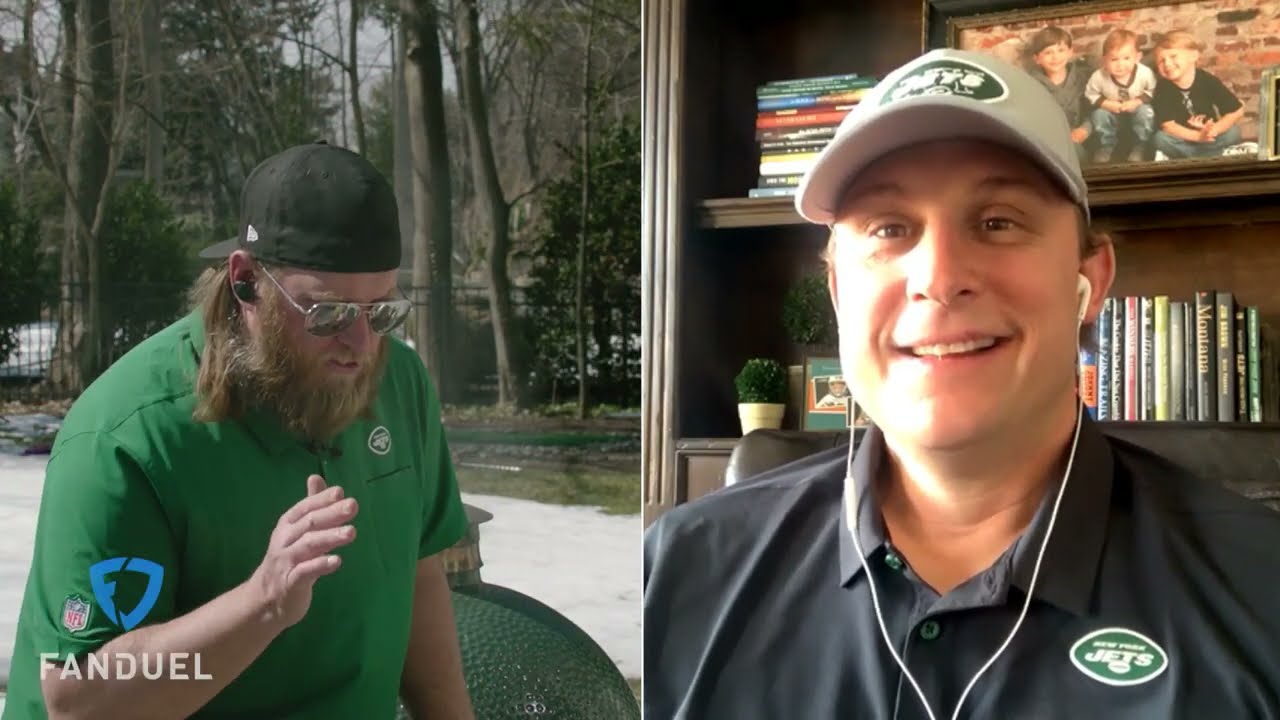 Grilled with Nick Mangold Featuring Special Guest Chad Pennington | The New York Jets | NFL