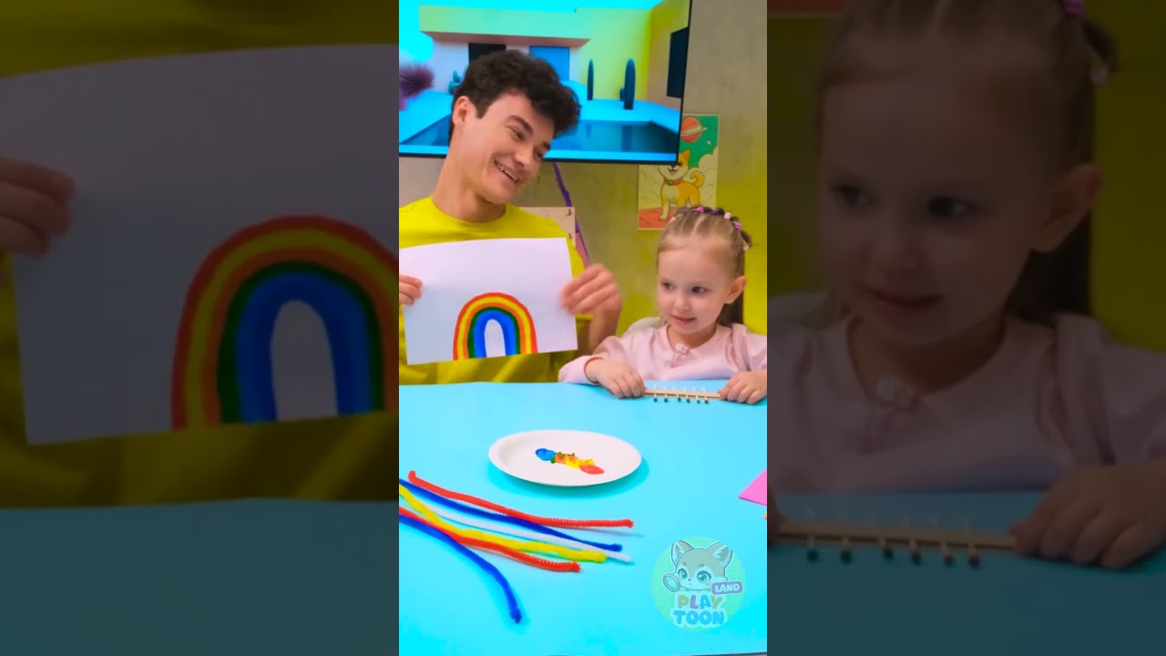 🌈 Wow! 🐦 Rainbow Birds DIY Craft For Kids! ⛅