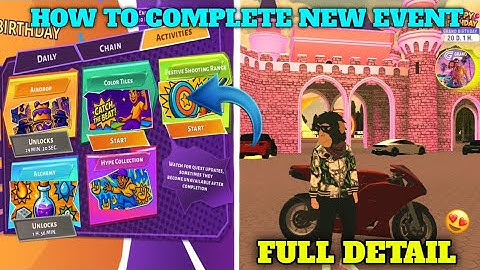 🔥 NEW EVENT!  😍 FULL DETAIL How to Complete BIRTHDAY EVENT #grandmobile 