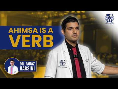 Do you really know what ahimsa means? | Dr. Faraz Harsini at Young Jains of America